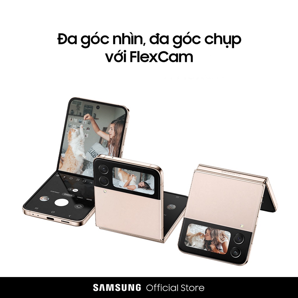 [Mã ELRE20 giảm 20% tối đa 2TR] Điện Thoại Samsung Galaxy Z Flip4 128GB