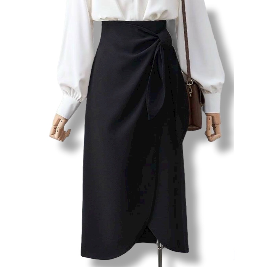 Chân Váy Công Sở Chữ A kiểu Thắt Nơ M13 phong cách