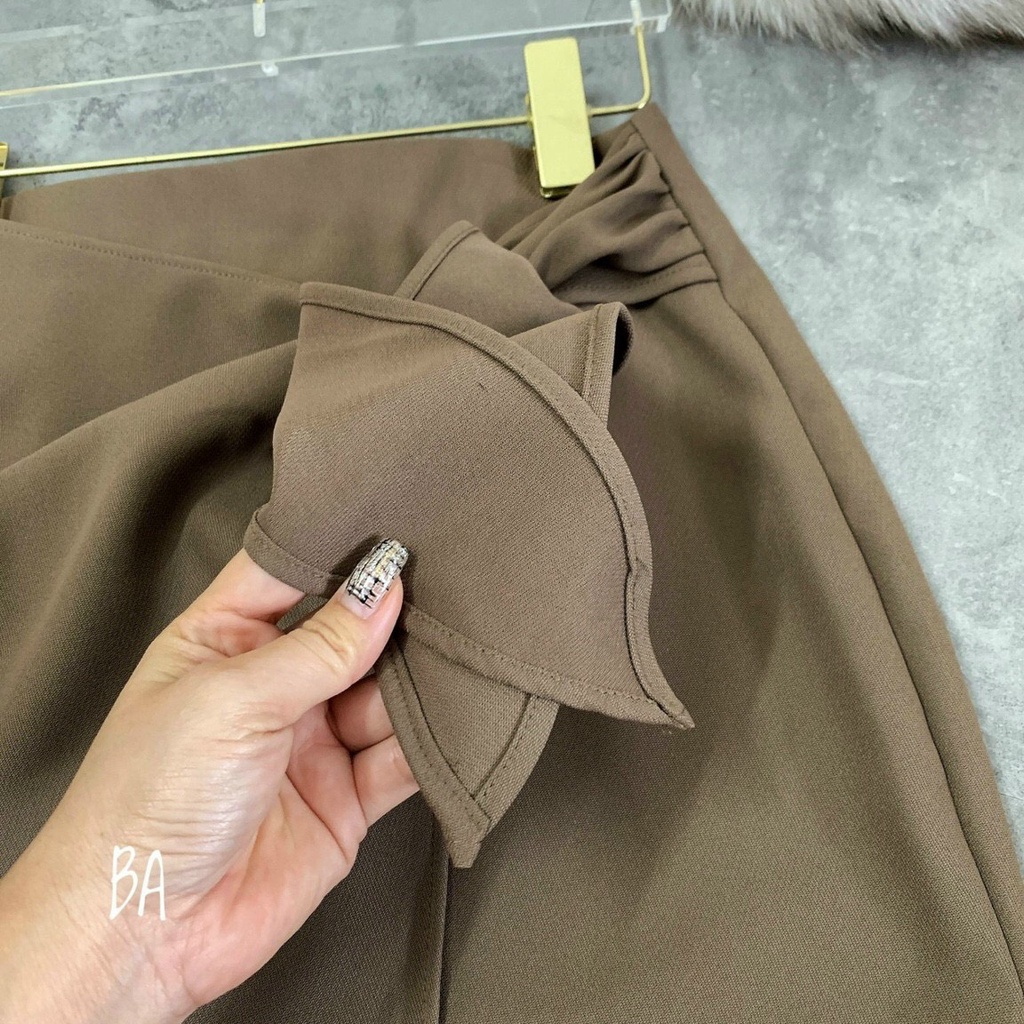Chân Váy Công Sở Chữ A kiểu Thắt Nơ M13 phong cách
