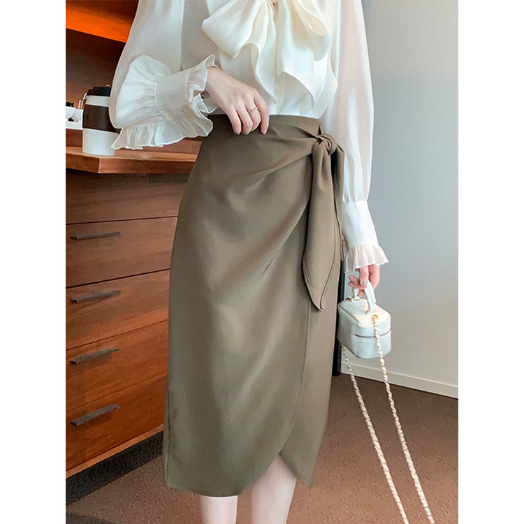 Chân Váy Công Sở Chữ A kiểu Thắt Nơ M13 phong cách