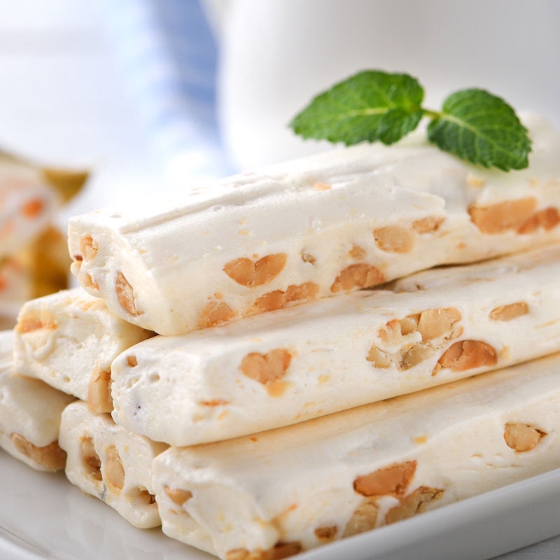 Hộp Quà Đựng Kẹo Hương Vị Đài Loan Hongyi Nougat Cho Năm Mới Weizai