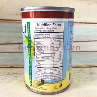Nước cốt dừa đậm đặc Eufood