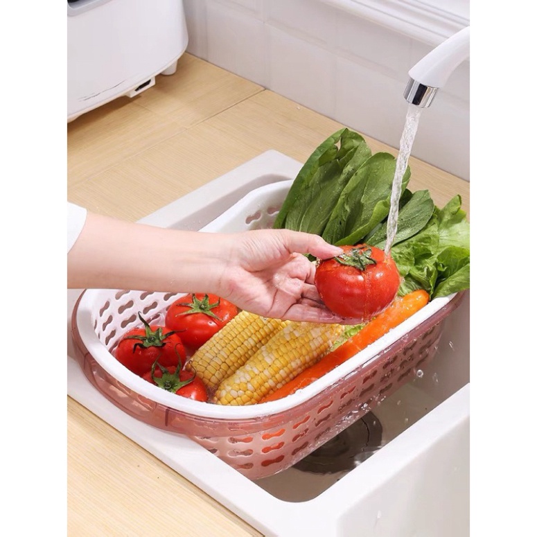 Rổ Úp Chén Đĩa Ráo Nước Có Nắp Đậy Tiện Dụng Cho Nhà Bếp🍒FREESHIP🍒Kệ Úp Chén Đĩa Đa Năng Thiết Kế Đơ