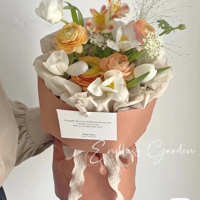 Ruy băng vải viền bô rê bản to 4cm - phụ kiện handmade, gói hoa quà tặng