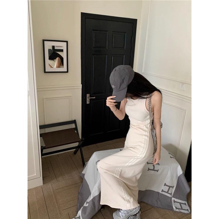 Đầm Dài Hai Dây Mùa Hè 2023 Phong Cách Mỹ Hàng Mới Chất Lượng Cao Dành Cho Bé Gái