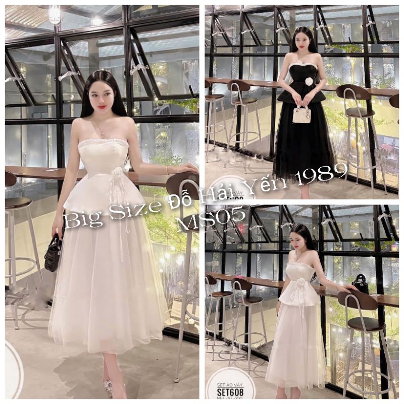 Sét Đầm Dự Tiệc Big Size ( 55 kg đến 100kg) MS05