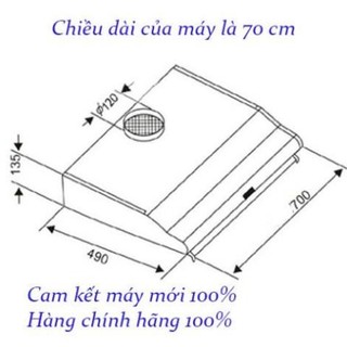 Máy hút mùi Sunhouse SHB6118B