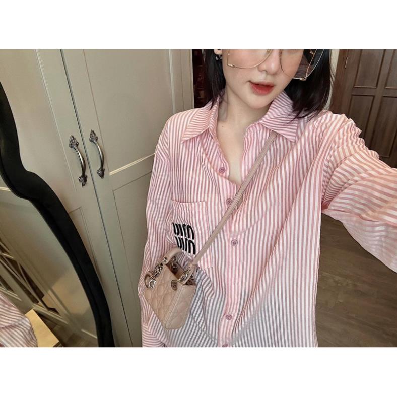 Áo Sơ Mi Kẻ Miuiu QC