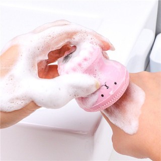 Cọ Rửa Mặt Bạch Tuộc (Màu Hồng)
