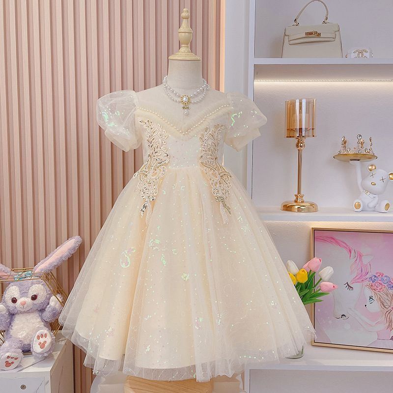 đầm công chúa cho bé gái váy hè cho bé Đầm Công Chúa Pettiskirt Mẫu Mới Thời Trang Mùa Hè Xinh Xắn C