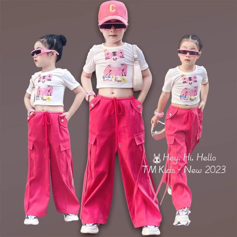 Set áo+quân kaki cho bé 8 đến 25ki