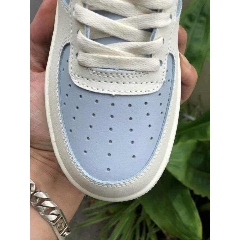 Giày Sneaker AF1 Khoai Môn, Giày thể thao Xanh Kem, Giày Air Force 1 Đủ Size hot trend nam nữ