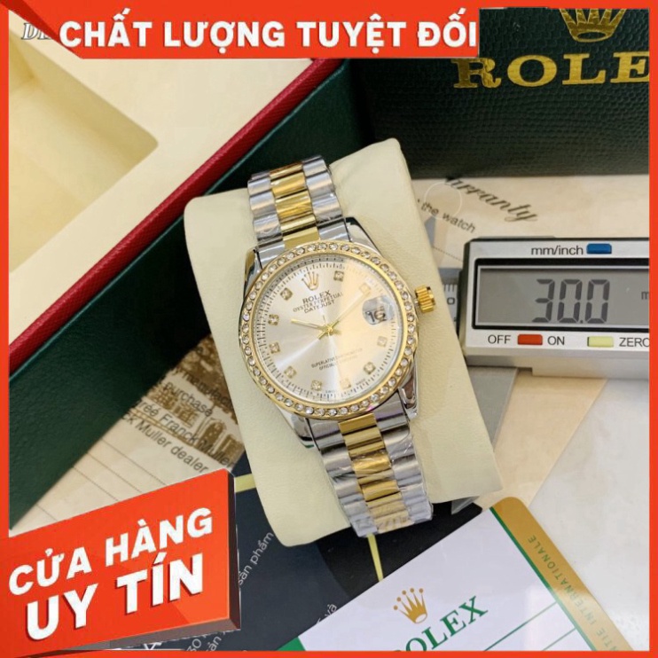 Đồng hồ nam nữ Rol cao cấp - Full box bảo hành 12th - chống nước