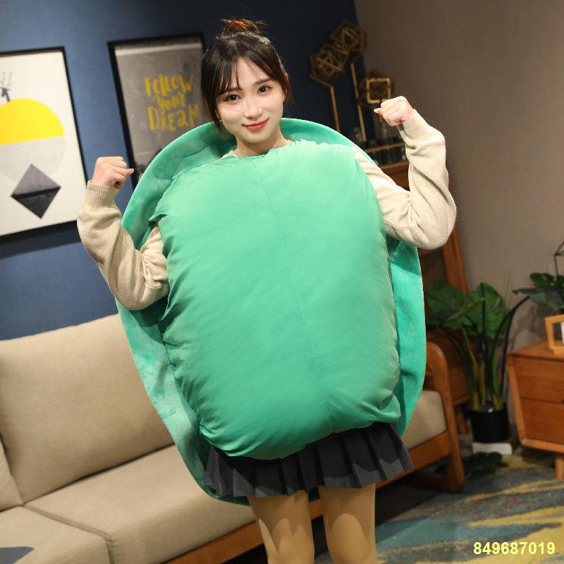 🌈Mai rùa có thể được đeo và khoan vào búp bê búp bê để đeo gối mai rùa khi ngủ và mặc quần áo nằm đồ chơi sang trọng