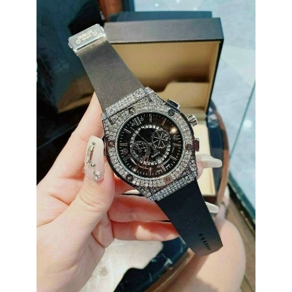 Đồng Hồ Nam nữ HU Cặp Đôi - Dây Hương Vani Cao Cấp - DH602 - Bảo hành 12 tháng