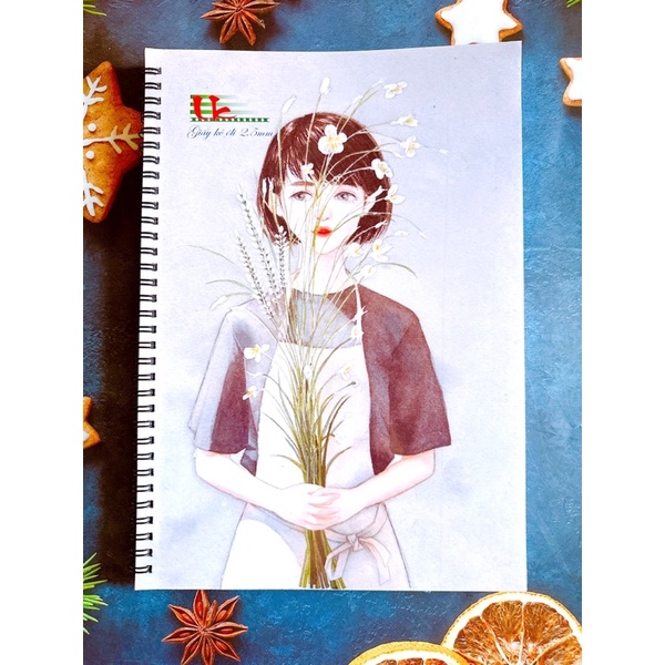 Sổ hoa luyện chữ đẹp LK