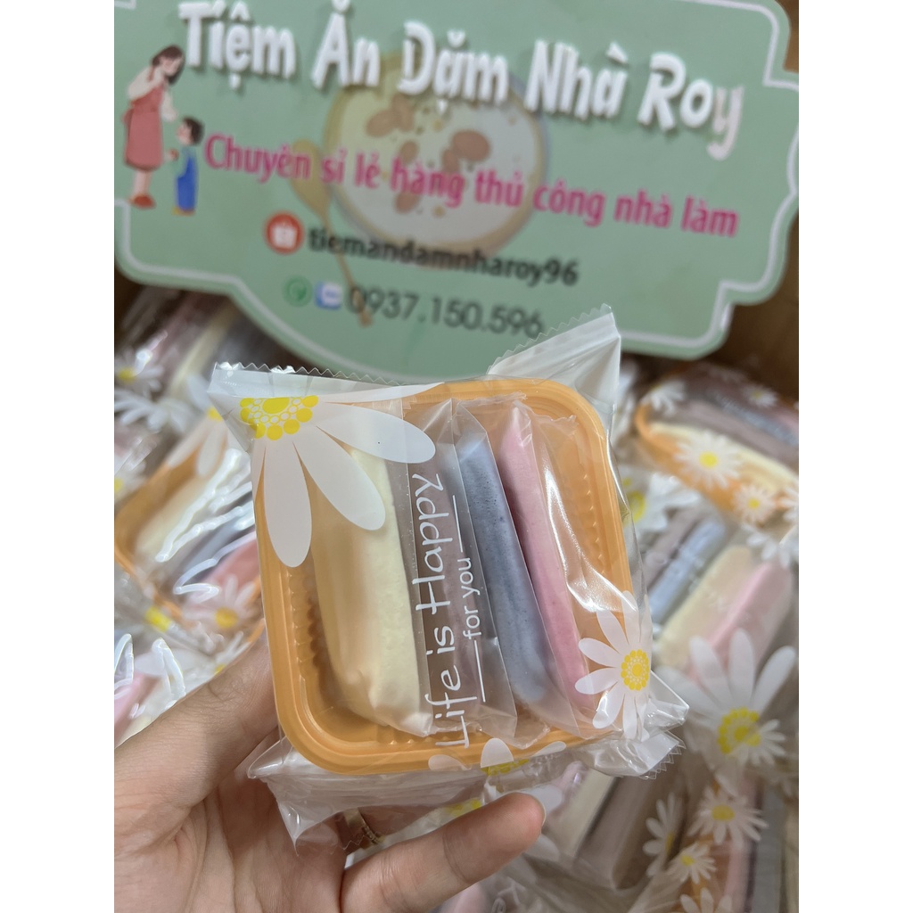 Bánh ăn dặm vị trái cây và vị rau củ cho bé túi mini