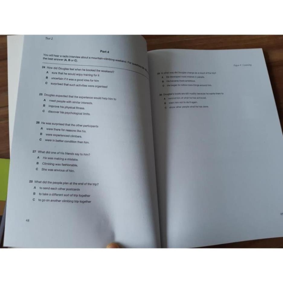 Cambridge First Certificate In English bộ 5q.