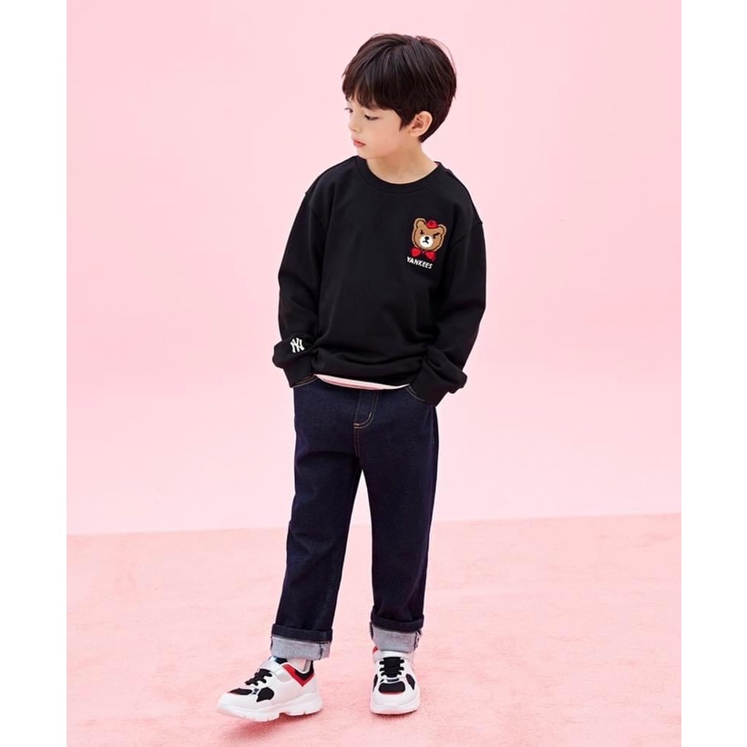 Giày Kids Chunky NY trắng phối đỏ đen