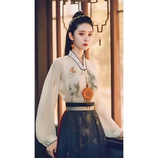 Váy hán phục cách tân phong cách trung hoa mới cho nữ