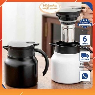Ấm pha trà, Bình pha trà giữ nhiệt inox dung tích 1000ml