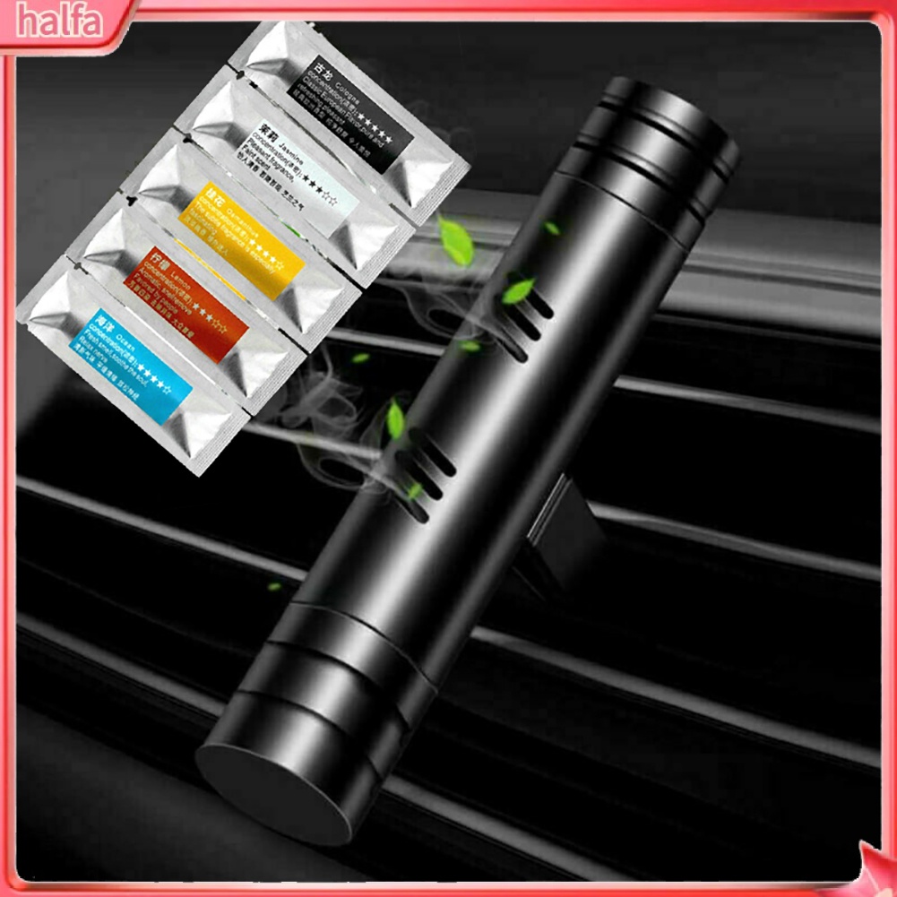 HALFA| Set 5 máy khuếch tán tinh dầu gắn cửa gió điều hòa xe hơi