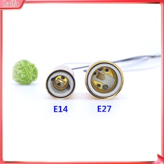 HALFA| Đui đèn E14/E27 bằng sứ cao cấp