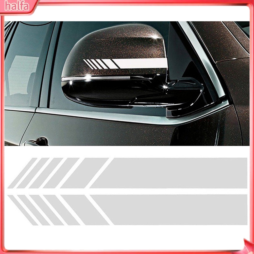 HALFA| Miếng Dán Phản Quang Trang Trí Kính Chiếu Hậu Cho Xe Hơi Mercedes Benz