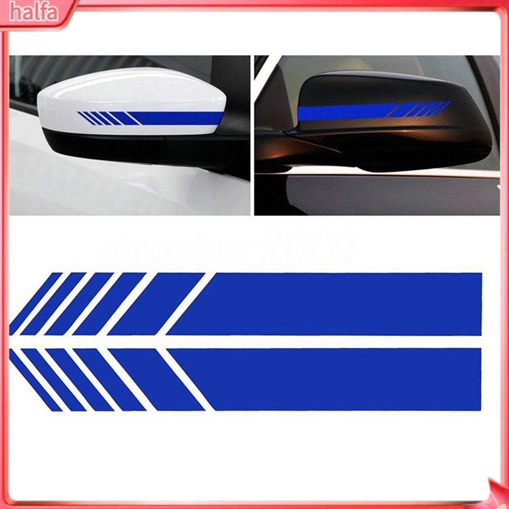 HALFA| Miếng Dán Phản Quang Trang Trí Kính Chiếu Hậu Cho Xe Hơi Mercedes Benz