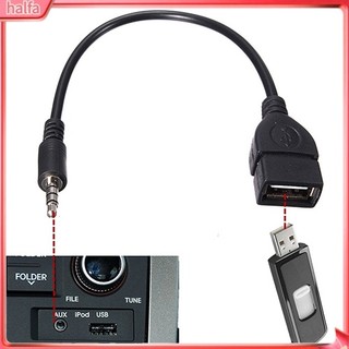 HALFA| Cáp âm thanh giắc 3.5mm sang USB Type-A 2.0
