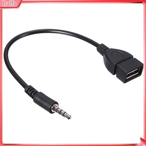 HALFA| Cáp âm thanh giắc 3.5mm sang USB Type-A 2.0