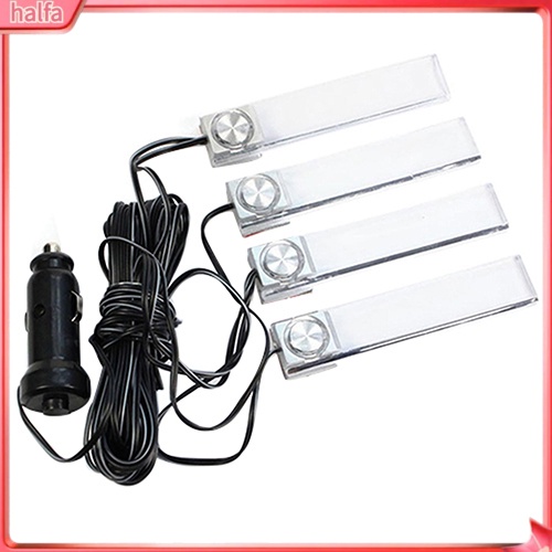 HALFA| Đèn Led 4 Trong 1 12V Dùng Để Trang Trí Nội Thất Xe Ô Tô