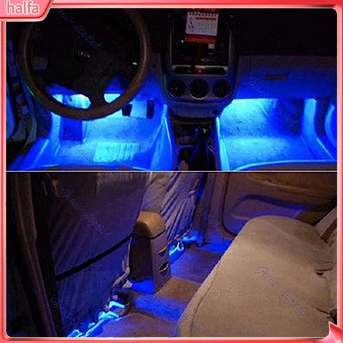 HALFA| Đèn Led 4 Trong 1 12V Dùng Để Trang Trí Nội Thất Xe Ô Tô