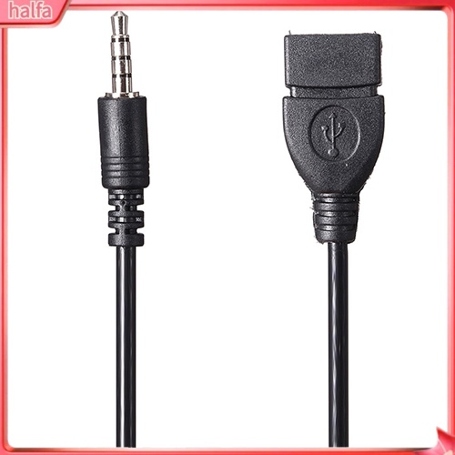 HALFA| Cáp âm thanh giắc 3.5mm sang USB Type-A 2.0