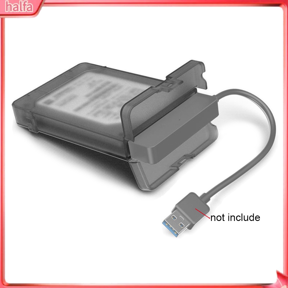 HALFA| Hộp đựng ổ cứng USB 3.0 SATA III chất lượng cao cho HDD SSD 2.5inch