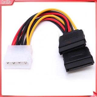 HALFA| Dây cáp chuyển đổi nguồn điện 4 chân IDE MOLEX sang 15 chân 2 Serial Sata