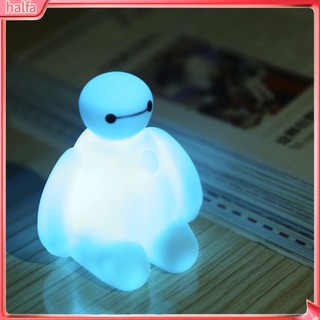 HALFA| Đèn Ngủ Đổi Màu Hình Baymax Dễ Thương