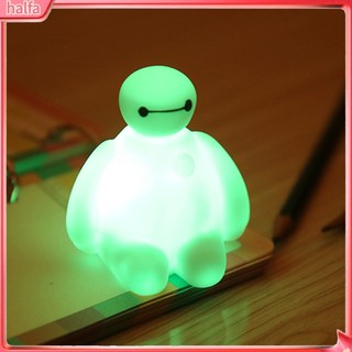 HALFA| Đèn Ngủ Đổi Màu Hình Baymax Dễ Thương
