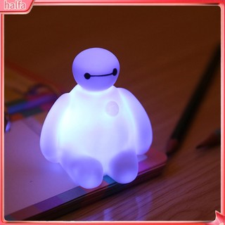 HALFA| Đèn Ngủ Đổi Màu Hình Baymax Dễ Thương