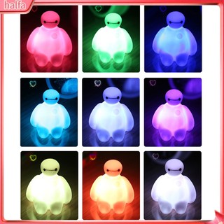 HALFA| Đèn Ngủ Đổi Màu Hình Baymax Dễ Thương