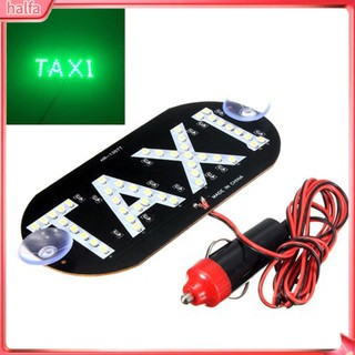 HALFA| Bảng đèn led báo hiệu chữ taxi kèm dây cáp thích hợp cho xe hơi kèm 2 giác hút