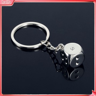 HALFA| Móc Khóa Hình Xúc Xắc Thời Trang Độc Đáo