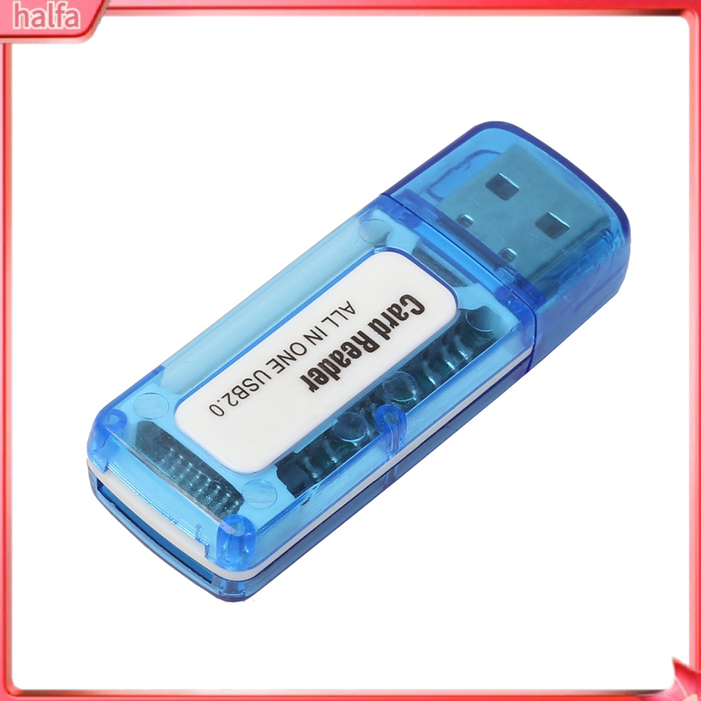 HALFA| Đầu đọc thẻ nhớ USB 2.0 4 cổng chất lượng cao