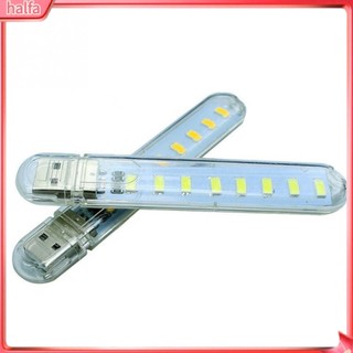 HALFA| Đèn Đọc Sách Mini Hdj ~ 8 Led 5v Cổng Usb