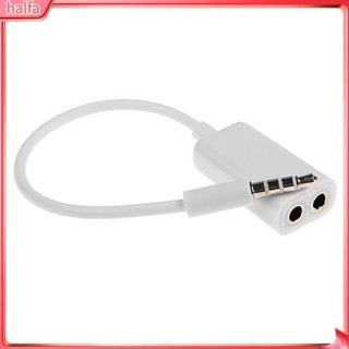 HALFA| Dây cáp chia cổng tai nghe 3.5mm từ 1 đầu đực sang 2 đầu cái chuyên dụng