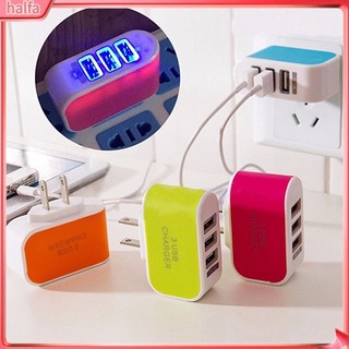 HALFA| Ổ sạc cắm tường 3 cổng USB tiện lợi