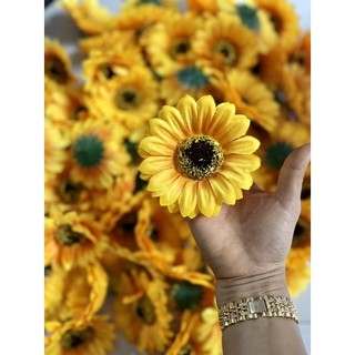 Hoa Hướng Dương Vải Lụa