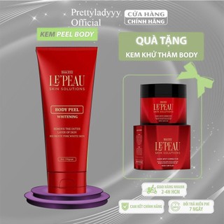 Peel Body Retinol LE'PEAU trắng da mờ thâm sau 7 ngày, loại bỏ tế bào chết cơ thể 150ml mua 1 tặng 1 quà