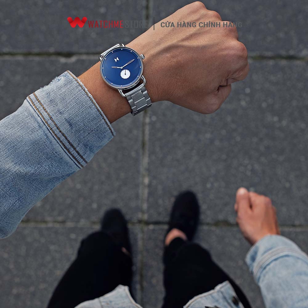Đồng hồ Nam MVMT dây thép không gỉ 41mm - D-MR01-BLUS