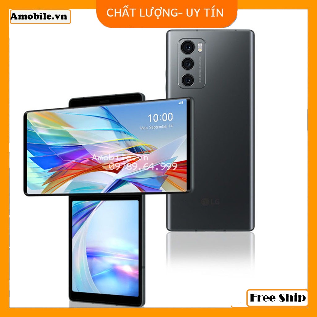 ĐIỆN THOẠI LG Wing 5G Ram8Gb/Room128Gb 2 MÀN HÌNH/ Lg Wing 5G máy đã qua sử dụng bao test đổi trả trong 7 ngày